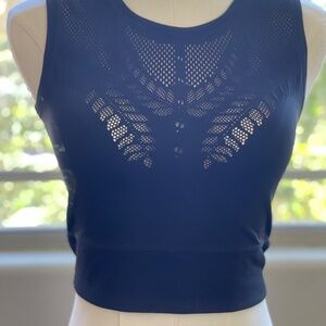 Athleta Lasercut Tank Sz XXS/XS IN Black
